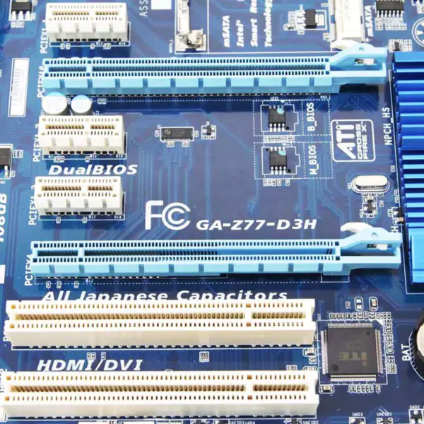 Ga-z77-d3h pro základní desku Gigabyte Z77 Lga1155 Ddr3 Pci-3.0 32g Atx