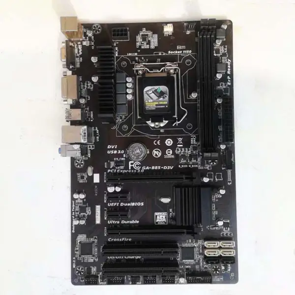 Základní deska pro Gigabyte Ga-b85m-d3v Lga 1150 Ddr3 B85m-d3v 16gb Usb3.0 Sata 3 B85