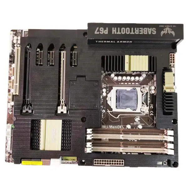 Sabertooth P67 pro základní desky Atx P67 Lga 1155 Podporuje Core I7/i5/i3