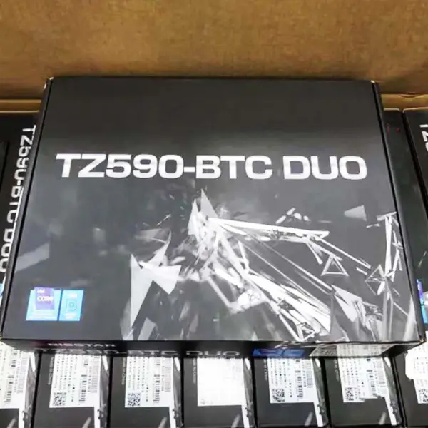 Tz590-btc Duo pro základní desku Biostar 6gb/s 10./11. generace procesorů Core Lga1200 Ddr4 Pcie 3.0 Usb 3.2 M.2 Sata3