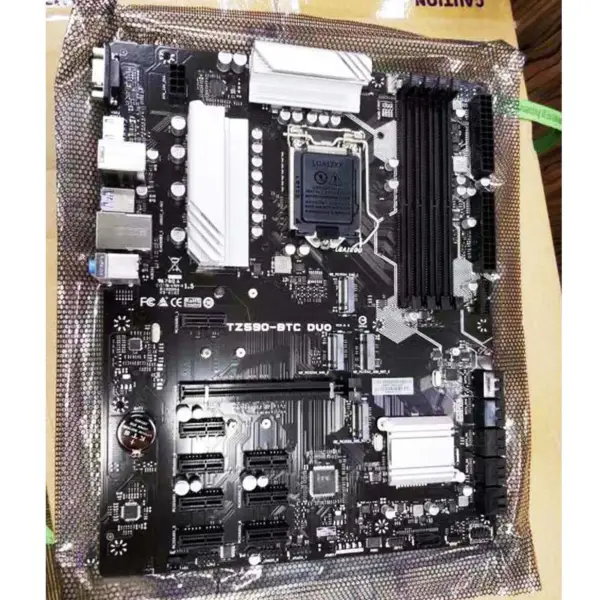 Tz590-btc Duo pro základní desku Biostar 6gb/s 10./11. generace procesorů Core Lga1200 Ddr4 Pcie 3.0 Usb 3.2 M.2 Sata3