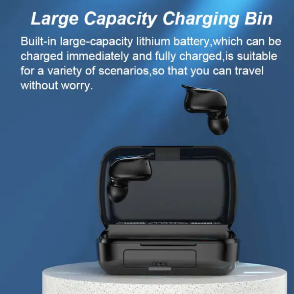 2023 Amazons Top Sale Q32 Tws 5.0 Bezdrátová sluchátka Blue Tooth Handsfree Stereo sluchátka s nabíjecím pouzdrem