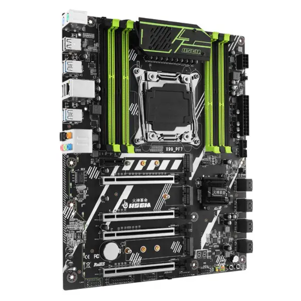 Hsgm X99-pf7 podporuje čtyřkanálovou Ddr3/ddr4 čipovou sadu X99 Serverová základní deska