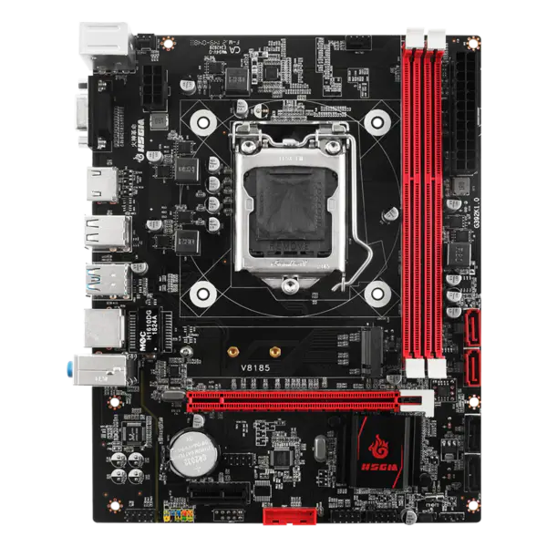Hsgm Desktop H81-v8185 Lga 1150 Cpu Socket Základní deska počítače