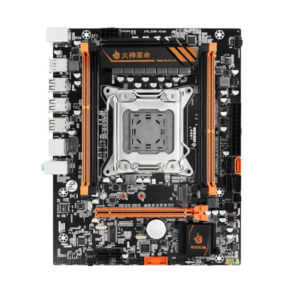 Hsgm X79-s300 Serverová základní deska 4*usb3.0+9*usb2.0 Port128gb paměti Vysoce výkonná počítačová deska