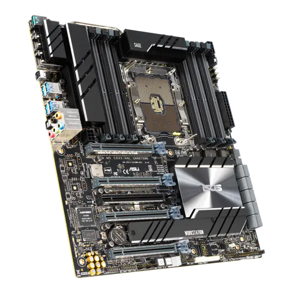 Asus C621 C621e Základní deska Lga 3647 Pro Ws C621 64l Sage Dual Cpu 4gpus