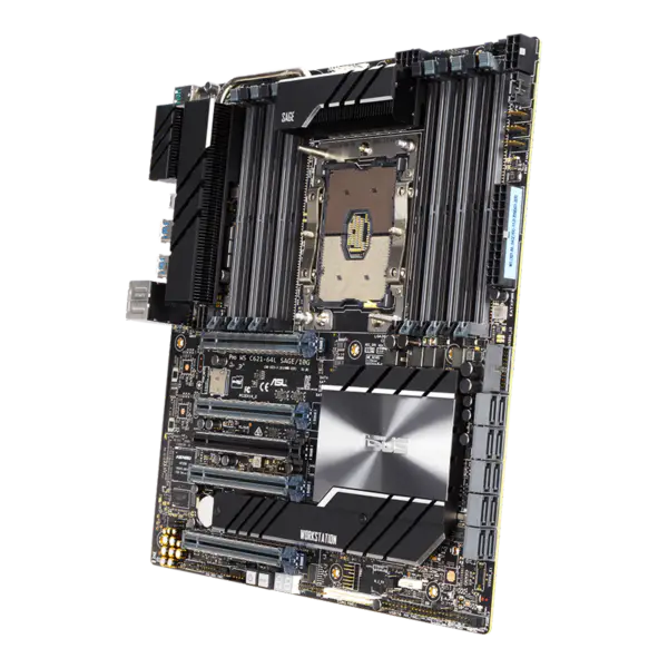Asus C621 C621e Základní deska Lga 3647 Pro Ws C621 64l Sage Dual Cpu 4gpus