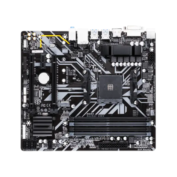 B550m Ds3h Ultra-odolná herní základní deska Jedi Survival Ddr4 podporuje procesor 5600x 5700g 5800x 4600g