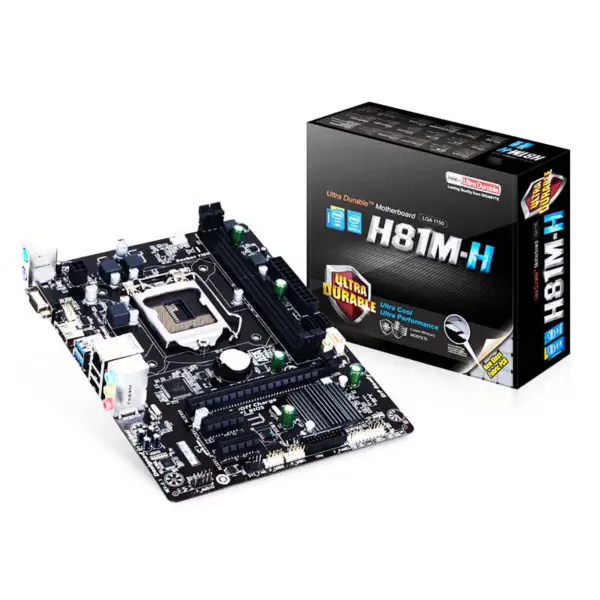 H81 Herní základní deska H81g Základní desky s čipovou sadou Ddr3 16gb Usb a Sata 3.0 Základní deska