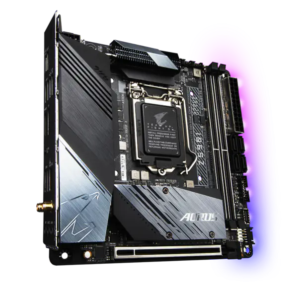 Mini Z590i Aorus U.l-tra Herní základní deska Ddr4 Podporuje procesory 10./11. generace procesorů
