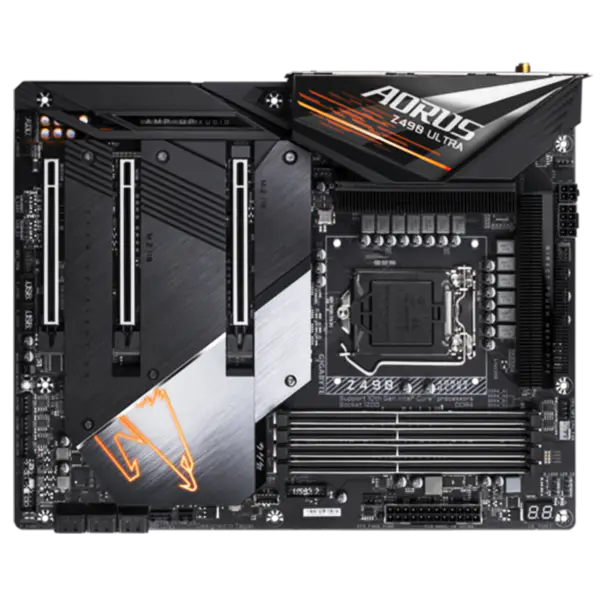 Z490 Aorus U.ltra Mobo Herní základní deska desáté generace pro procesory s podporou Wifi6