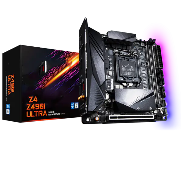 Mini základní deska Z490i Aorus U-ltra Počítačový hardware Ddr4 Gaming Mobo 64gb Ram