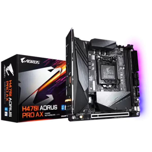 H470i Aorus Pro Ax Herní základní deska pro stolní počítače Ddr4 Lga 1200 64gb H470m K