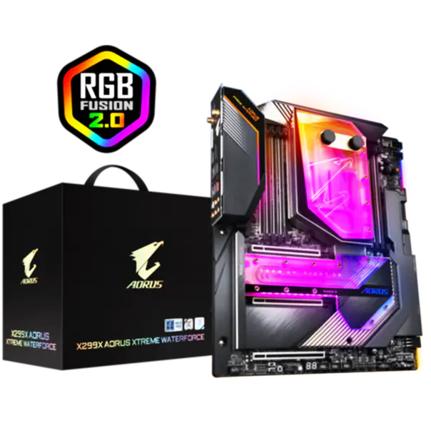 X299x Aorus Xtreme Waterforce Základní deska Ddr4 pro stolní počítače Lga 2066 Pin Mobo