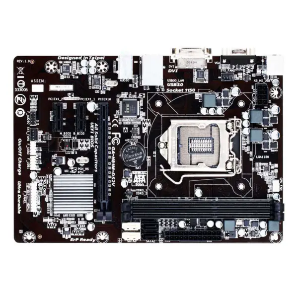 Ga Druhá základní deska H81 Ddr3 Základní deska s podporou procesorů 4. generace Lga1150 Ddr3 Ga H81m Ds2v