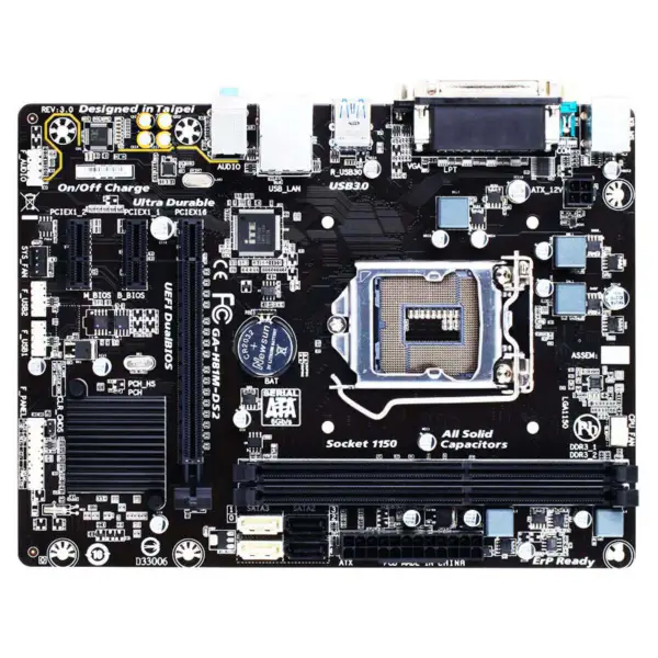 Základní deska Ga H81 Ddr3 Základní deska s podporou procesorů 4. generace Lga1150 Ddr3 Ga H81m Ds2