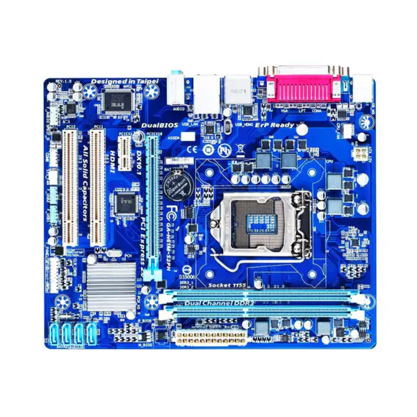 Ga H61 Ddr3 Základní deska G1620 G1630 G2030 I3 3220 3240 I5 3450 3470 I7 3770 Lga1155 Ddr3 Ga H61m S2ph