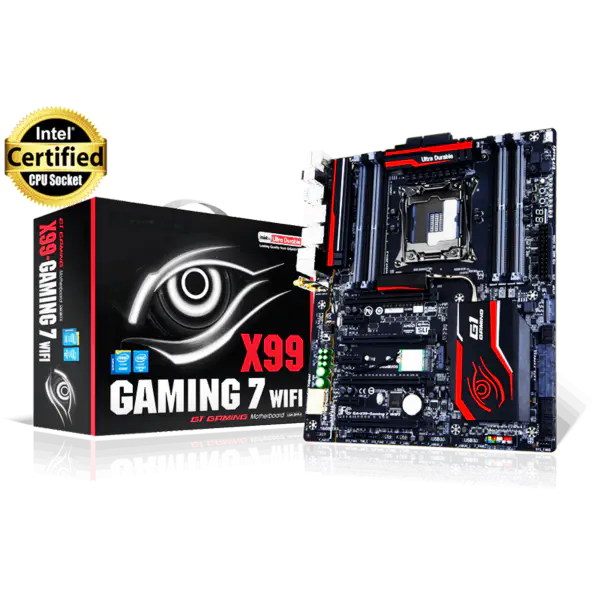Základní deska X99 I7 E5 Socket 2011-3 Základní deska X99-gaming 7 Wifi