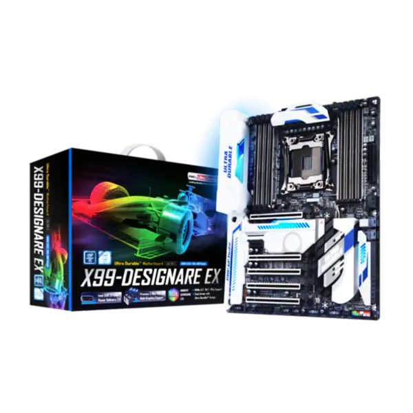 X99 Základní deska I7 E5 Socket 2011-3 Pc díl Základní deska X99 Designare Ex