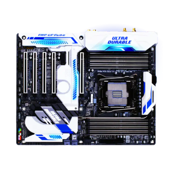 X99 Základní deska I7 E5 Socket 2011-3 Pc díl Základní deska X99 Designare Ex