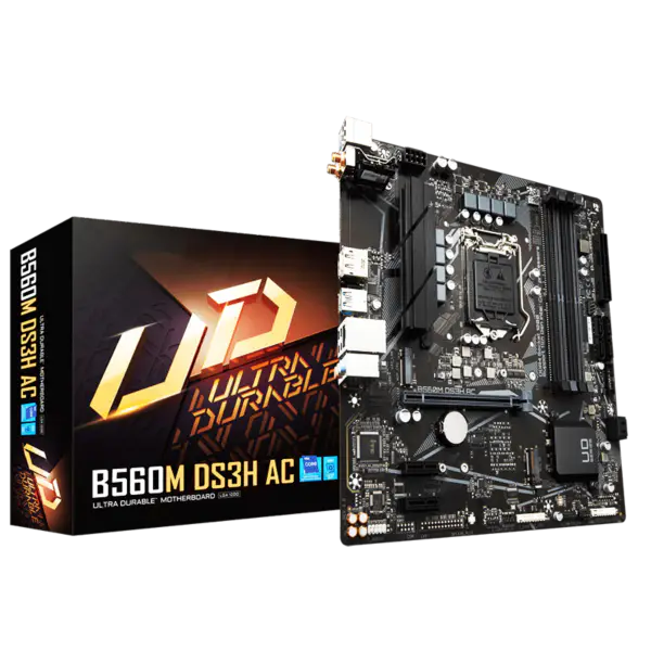 B560 Základní deska 11. 10. generace 11400f 10400f Pc díl Základní deska B560m Ds3h Ac