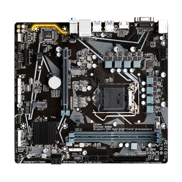 B560 Základní deska 11. 10. generace 11400f 10400f Intl B560 Lga 1200 Herní základní deska B560m D2vx Si
