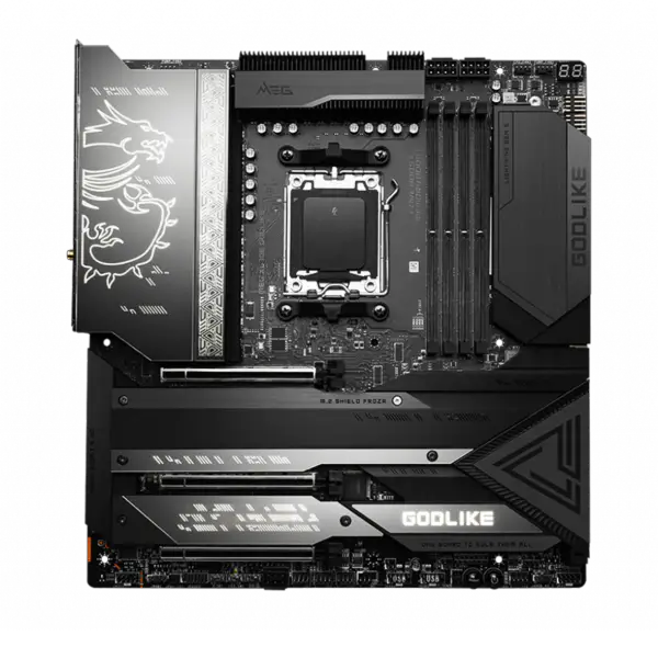 Základní deska X670 Am5^5 Socket Am5 Základní deska Ddr5 Podpora Zen4 7950x Meg X670e Godlike