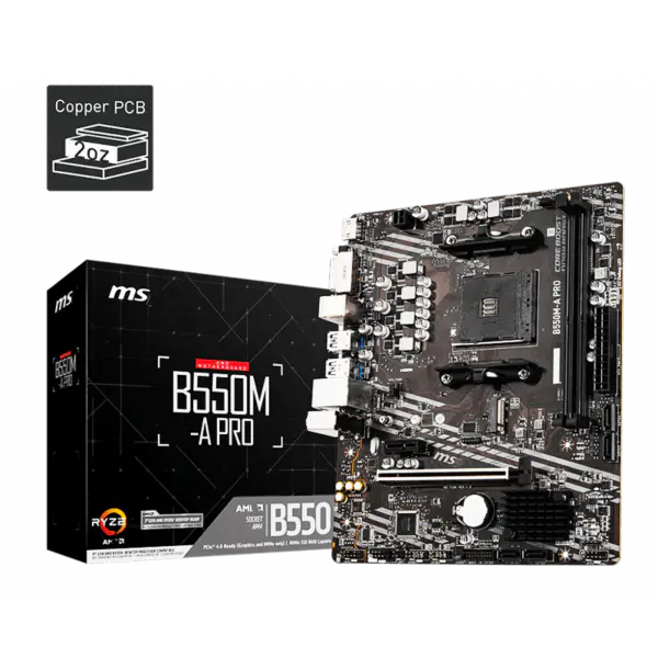Základní deska B550 R7 5800x 5700g R5 5600x Am4 B550a B550m-a Pro Základní deska
