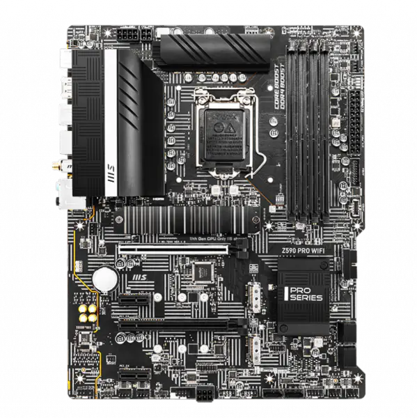 Základní deska Lga 1200 Z590m Základní deska Ddr4 10. 11. generace Z590 Pro Wifi