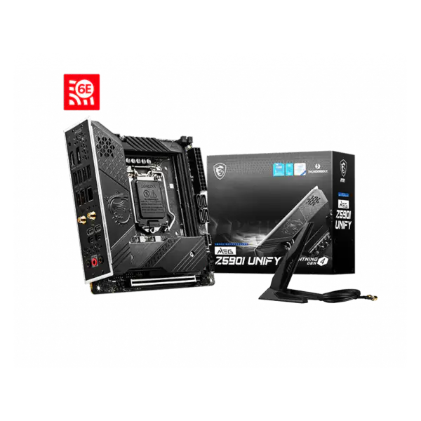 Herní základní deska Lga 1200 Z590 Atx 10. 11. generace Meg Z590i Unify Itx
