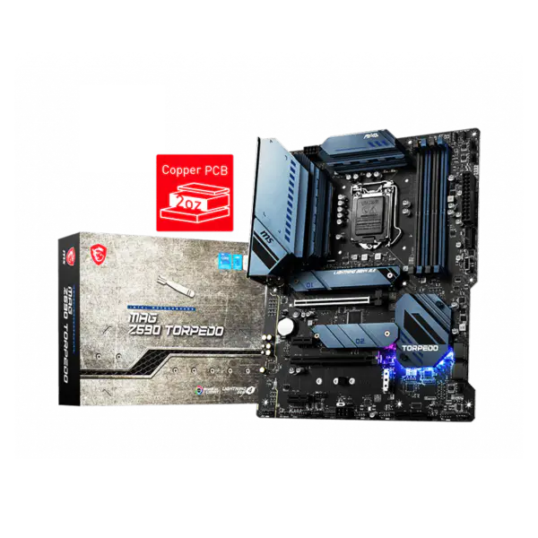 Herní základní deska Z590m Lga 1200 Z590 Atx 10. 11. generace Z590 Torpedo