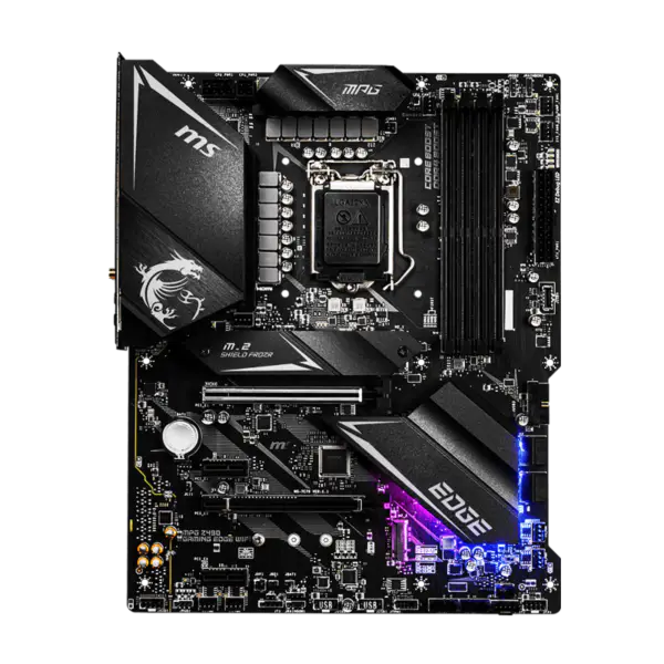 Základní deska Z490 Z490m Lga 1200 Ddr4 Základní deska Atx 10. 11. generace CPU Z490 Gaming Edge Wifi