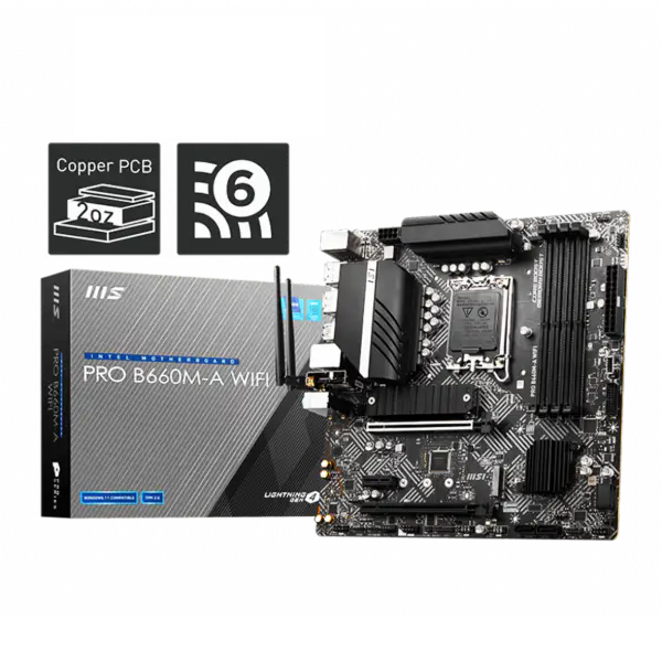 B660m Základní deska Ddr5 12400 12400f 12700 G7400 Lga 1700 Základní deska B660 Pro B660m-a Wifi Ddr5