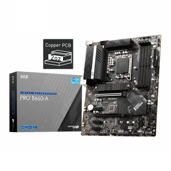 B660m Základní deska Ddr5 12400 12400f 12700 G7400 Lga 1700 Základní deska Atx B660a Pro B660-a Ddr5