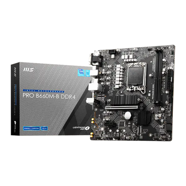 B660 Micro Atx Základní deska Ddr4 12400 12400f 12700 G7400 Lga 1700 Pro B660m-b Ddr4