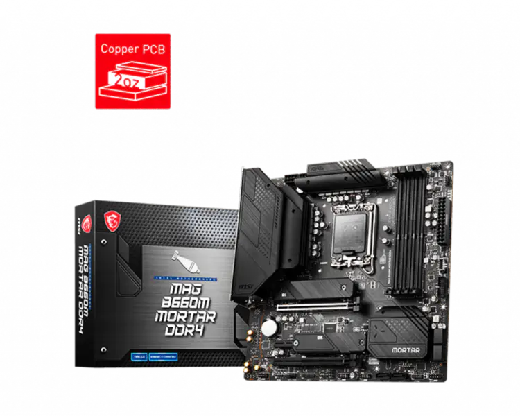 B660 Micro Atx Základní deska Ddr4 12400 12400f 12700 G7400 Lga 1700 Základní deska B660m Mortar Ddr4