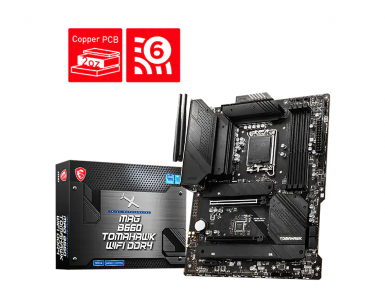 B660 Základní deska Ddr4 12400 12400f 12700 G7400 Herní základní deska Ma G B660 Tomahawk Wifi Ddr4