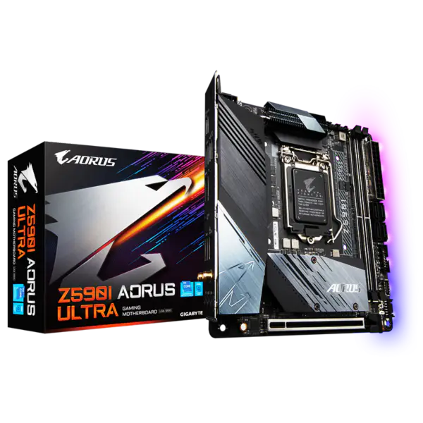 Ga Gaming Z590m Lga 1200 Z590 Mini Itx Základní deska 10. 11. generace Z590i Aorus Ultra