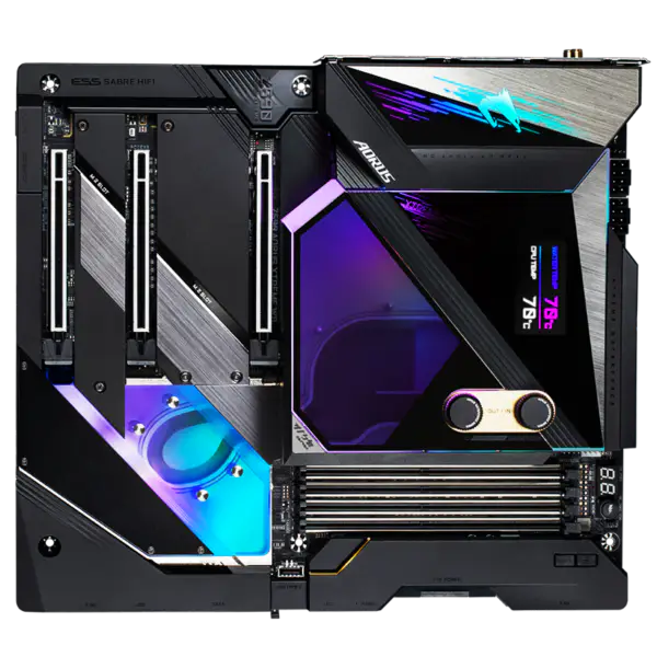 Ga s procesorem Z590m Lga 1200 Základní deska 10. 11. generace Z590 Aorus Xtreme Waterforce