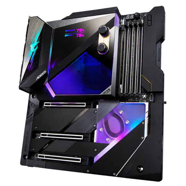 Ga s procesorem Z590m Lga 1200 Základní deska 10. 11. generace Z590 Aorus Xtreme Waterforce
