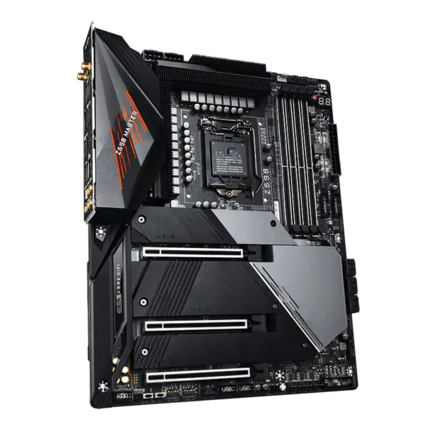 Ga s procesorem Z590m Lga 1200 Základní deska 10. 11. generace Z590 Aorus Master