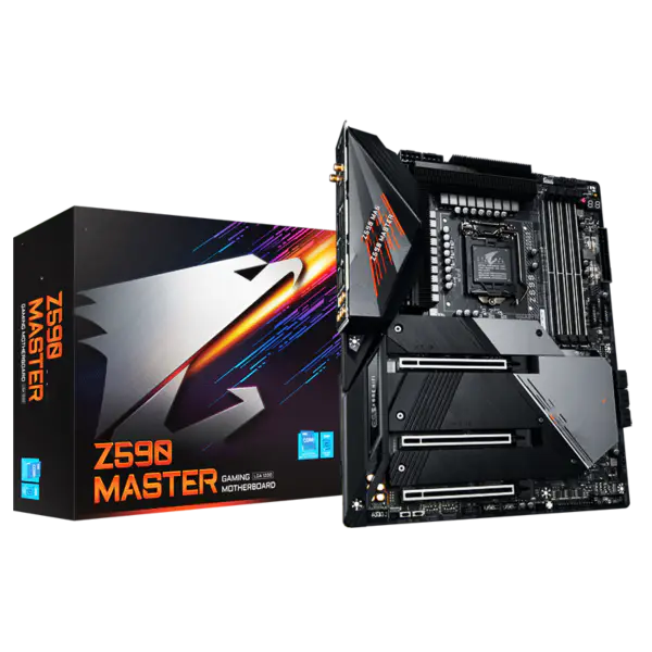 Ga s procesorem Z590m Lga 1200 Základní deska 10. 11. generace Z590 Aorus Master