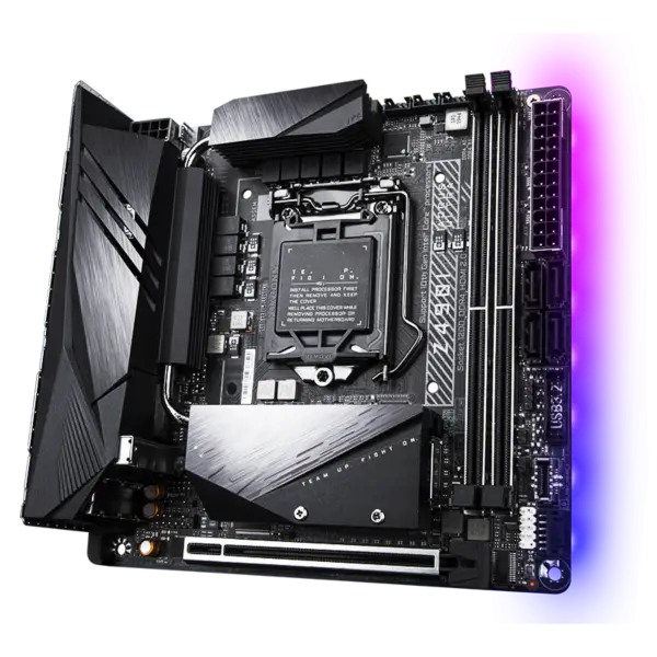 Základní deska Ga Z490 Z490m Lga 1200 Základní deska 10. generace 10600kf 10700k 10850k Z490i Aorus Ultra Wifi Itx