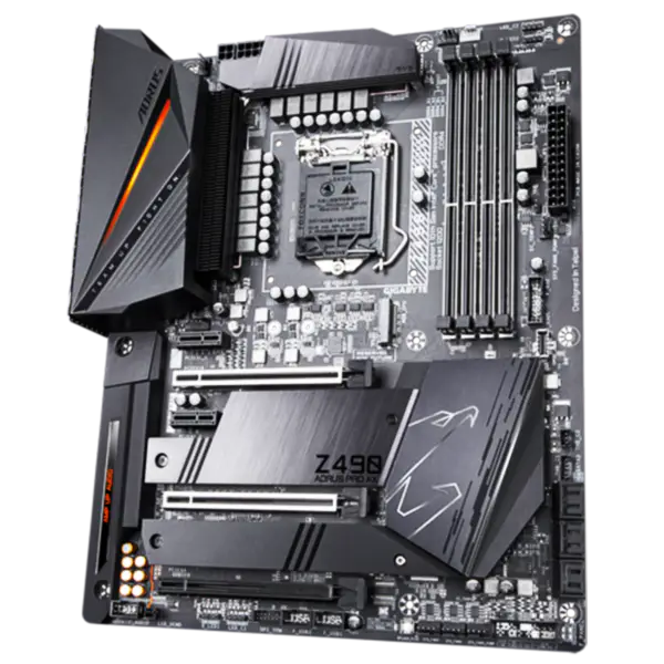Ga Základní deska Z490 Z490m Základní deska podporuje 10. generaci 10600kf 10700k 10850k 95 Z490 Aorus Pro Ax