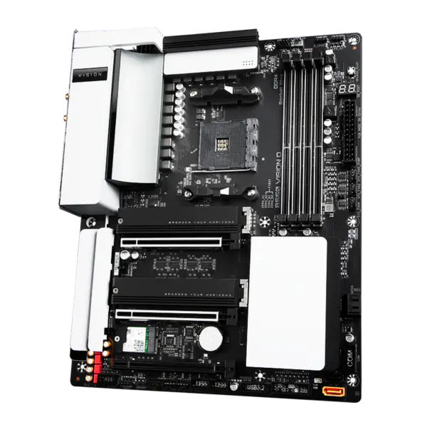 Ga B550 B550m Základní deska R7 5800x 5700g R5 5600x a Socket Am4 Herní základní deska B550 Vision D Ds3h Ac Wifi-p D