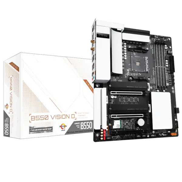 Ga B550 B550m Základní deska R7 5800x 5700g R5 5600x a Socket Am4 Herní základní deska B550 Vision D Ds3h Ac Wifi-p D