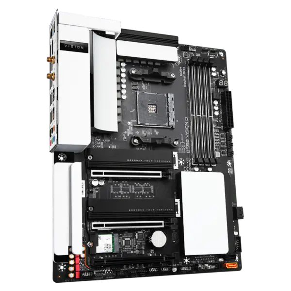 Ga B550 B550m Základní deska R7 5800x 5700g R5 5600x a Socket Am4 Herní základní deska B550 Vision D Ds3h Ac Wifi-p D