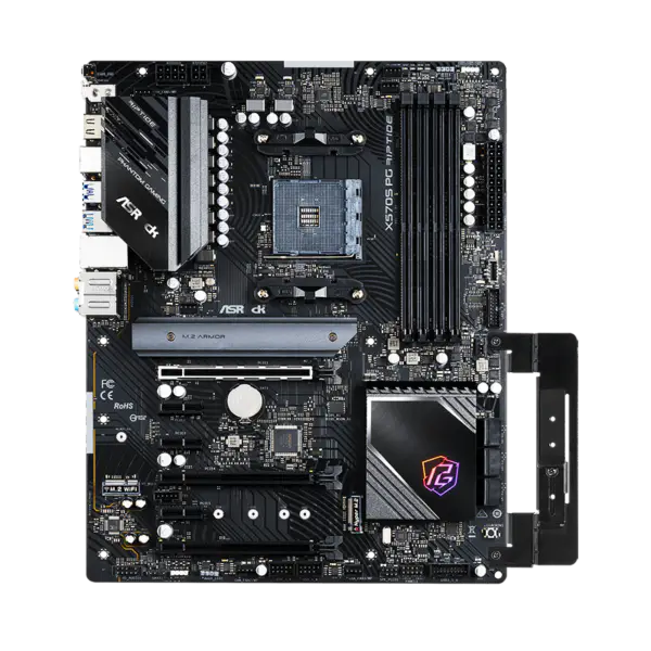 AsRock Základní deska Am4 2000 3000 4000 G-series 5000 a 5000 G-series X570s Pg Riptide