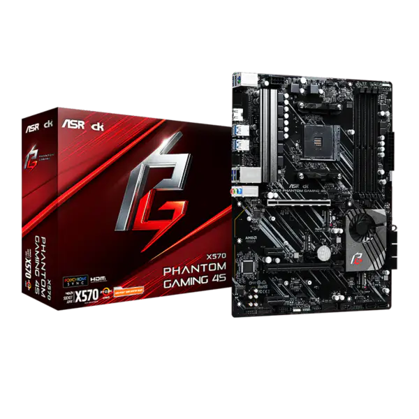 Základní deska AsRock Am4 Socket 2000 3000 4000 G-series 5000 a 5000 G-series Cpu X570 Phantom Gaming 4s