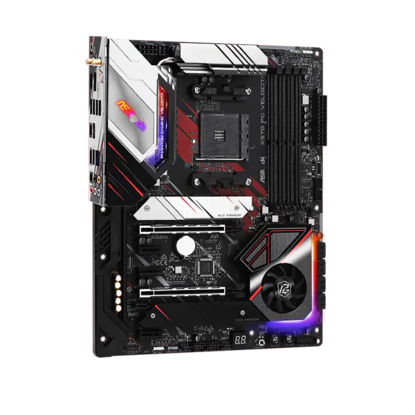 AsRock Základní deska Am4 Socket 2000 3000 4000 G-series 5000 a 5000 G-series Cpu X570 Pg Velocita